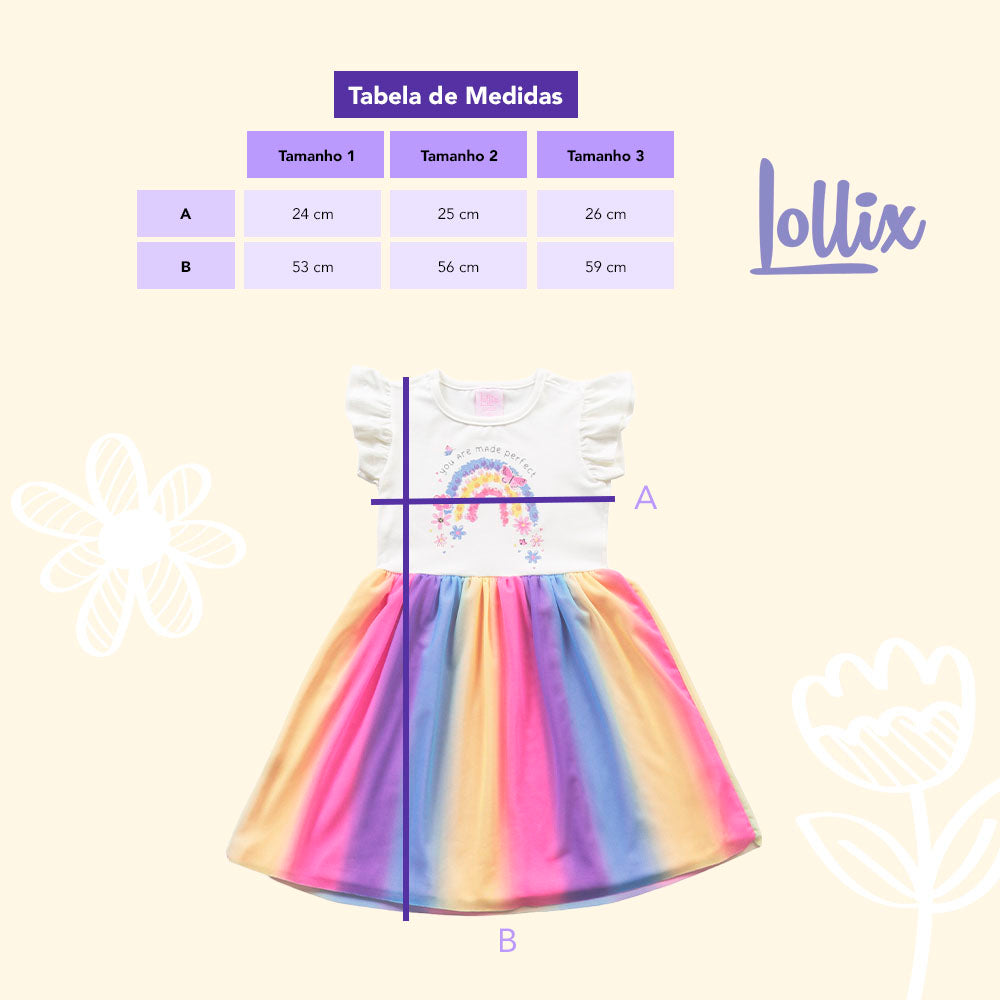 Vestido Rainbow