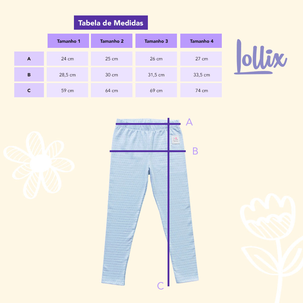 Legging Poá