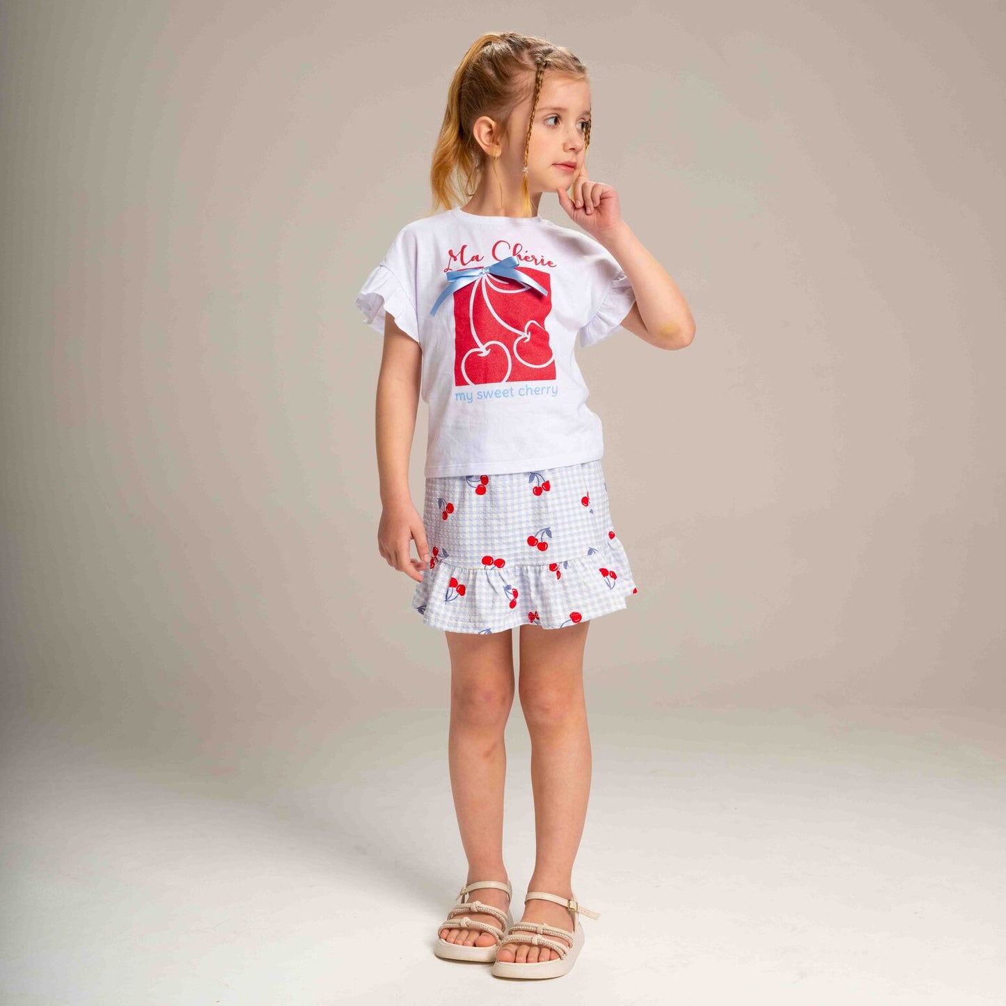 Conjunto Ma Chérie Cereja