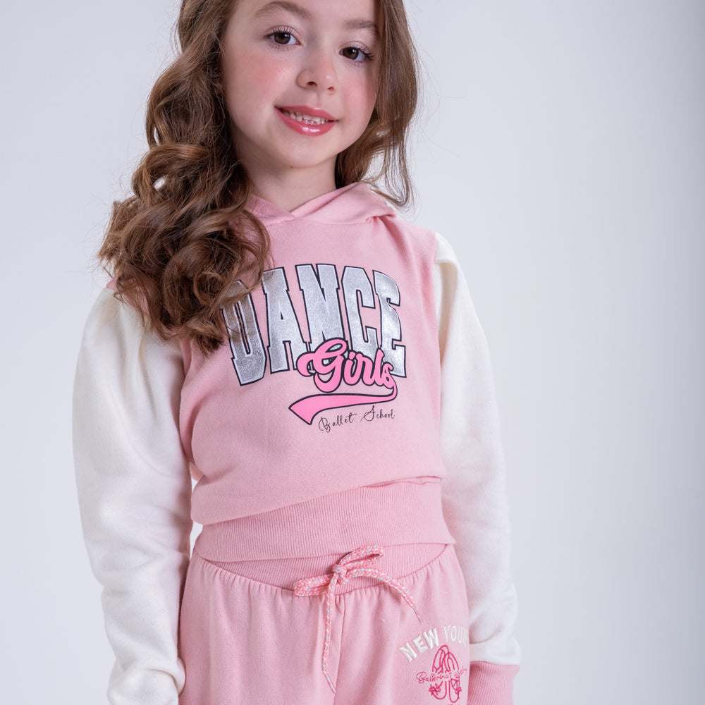 Moletom Cropped College