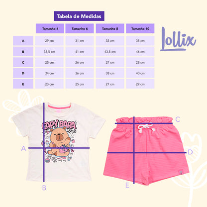 Conjunto Capy Bara