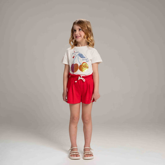 Conjunto Cereja Brilho