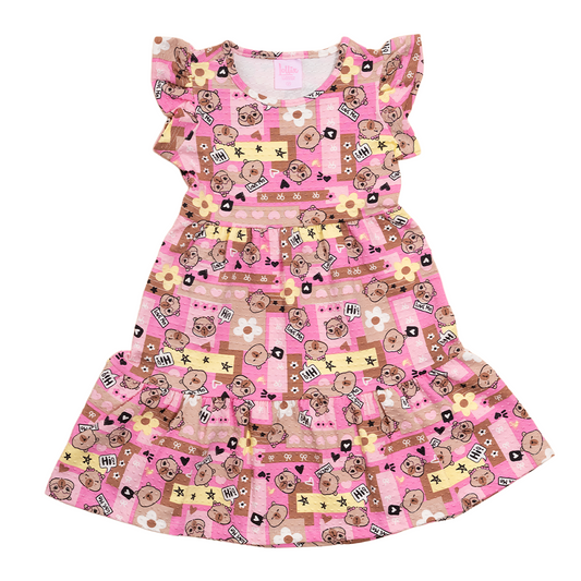 Vestido Poá Capi