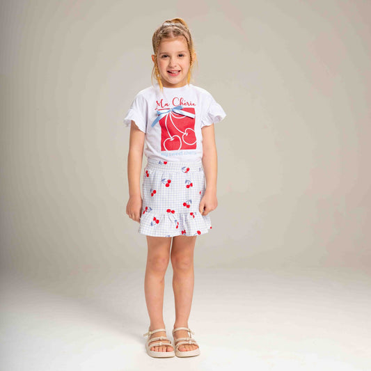 Conjunto Ma Chérie Cereja