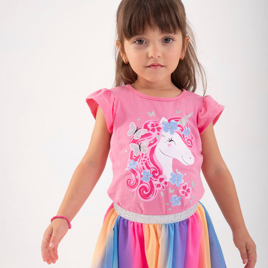 Blusa Uni Floral