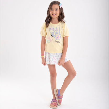 Shorts Saia Florido