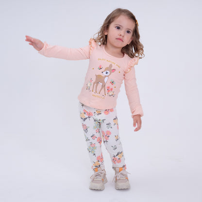 T-shirt Manga Longa Bambi